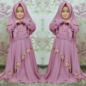 Baju Hijab Anak Perempuan Gamis Anak Tokopedia