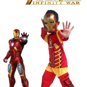 Baju Kostum Anak Ironman Baju Anak Laki Laki Tokopedia