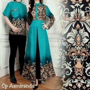 Baju Muslim Batik Couple Asmaranda Tokopedia
