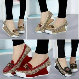 Sepatu Wedges Wanita Murah Ll77 Tokopedia