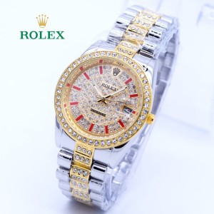 Jam Tangan Rolex Cewek Wanita Elegant Tokopedia