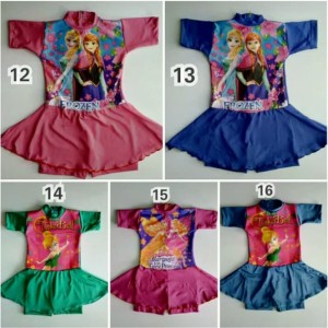 Baju Renang Frozen Anak Perempuan Tokopedia