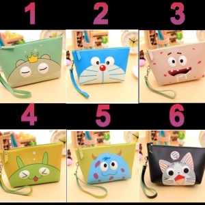 Sale Tas Kosmetik Pouch Karakter Doraemon Sablon Tokopedia