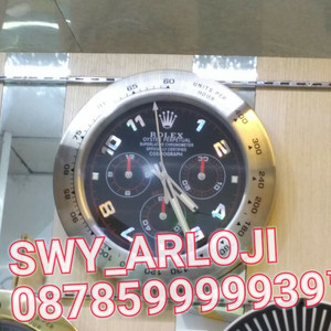 Jam Dinding Rolex Daytona Tokopedia