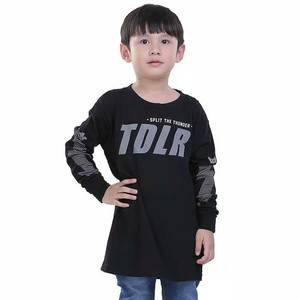 Baju Kaos Laki Lengan Panjang Motip Sablon Tokopedia