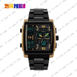 Jam Tangan Analog Digital Pria Skmei Ad1155 Tokopedia