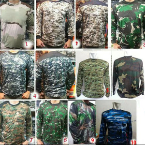 Baju Kaos Loreng Tangan Panjang Tokopedia