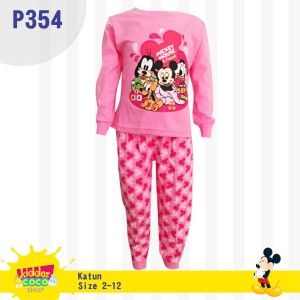 Baju Setelan Mickey Anak Perempuan Tokopedia