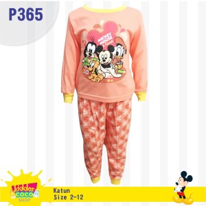 Baju Setelan Mickey Anak Perempuan Tokopedia
