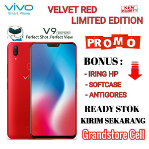 Vivo V9 Red Garansi Resmi Tokopedia
