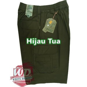 Celana Cargo Pendek Ukuran Besar Jumbo Katun Karet 7 8 Tokopedia