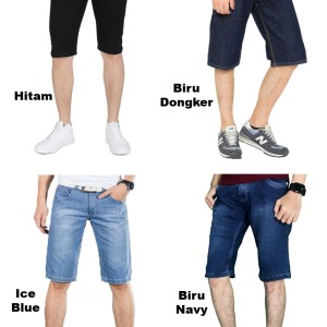 Celana Pendek Pria Jeans Tokopedia