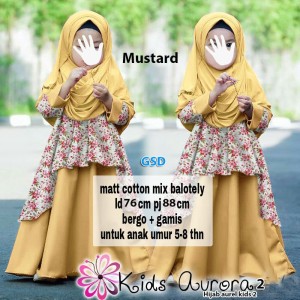 Baju Hijab Anak Perempuan Gamis Anak Tokopedia
