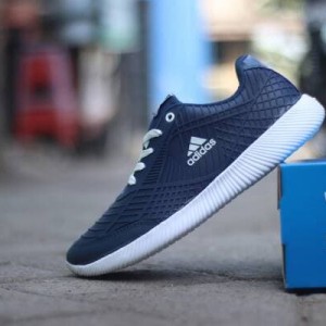 Sepatu Olahraga Adidas Bahan Karet Abu Abu Tokopedia