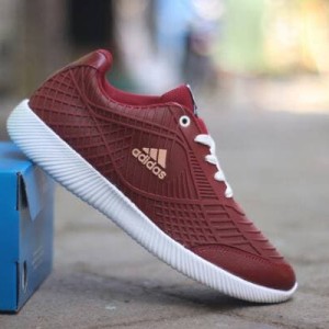 Sepatu Olahraga Adidas Bahan Karet Abu Abu Tokopedia