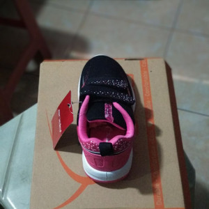 Sepatu Anak Perempuan Ando Adelline Hitam Fuchsia Bertali Tokopedia
