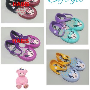 Sepatu Anak Perempuan Minnie Mouse Depan Milton Tokopedia
