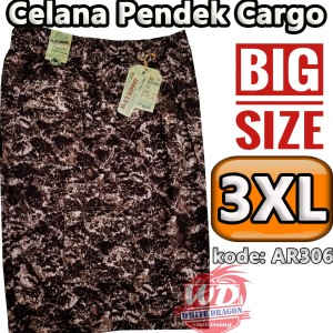 Celana Cargo Pendek Ukuran Besar Jumbo Katun Karet 7 8 Tokopedia