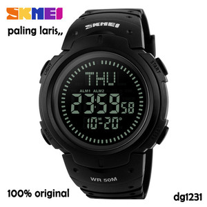 Skmei Jam Tangan Digital Compass Dg1216cm Tokopedia