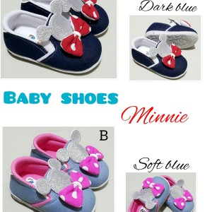 Sepatu Anak Perempuan Foxing Minnie Baby Tokopedia
