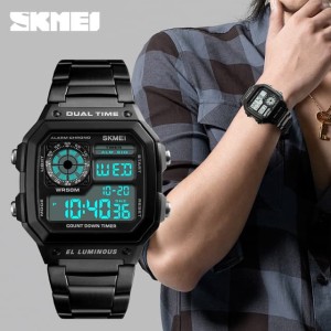 Jam Tangan Pria Skmei Men Sport Analog Watch Water Resistant Ps022 Tokopedia