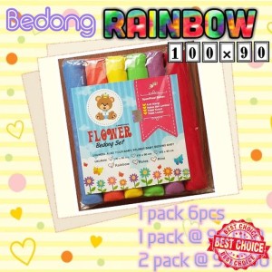 Bedong Bayi Rainbow Soft 100x90cm Harga Murah Tokopedia