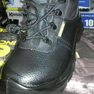 Sepatu Safety Maxi 6 Inch Sepatu Pengaman Maxi Ankle Krisbow Terbaru Tokopedia