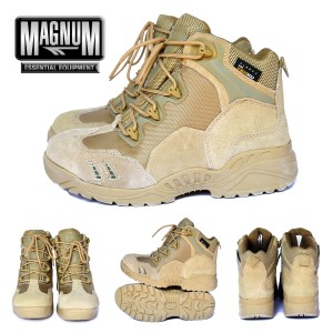 Sepatu Magnum 6 Inch Boots Import 566 Cokelat Kulit Gunung Taktis Dessert Tokopedia