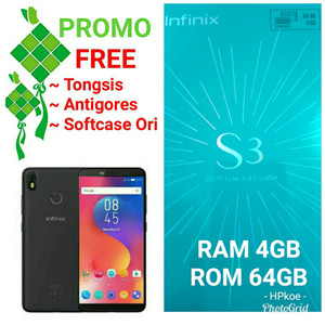 Infinix Hot S3 S 3 Pro Ram 4gb Rom 64gb Camera 20mp Garansi Resmi Tokopedia