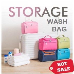 Storage Travel Wash Bag Toiletry Cosmetic Bag Tas Kosmetik Tokopedia