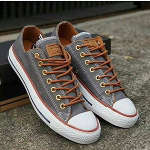 Sepatu Converse Grey Abu Abu Tokopedia