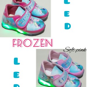 Sepatu Anak Perempuan Frozen Led 22 25 Tokopedia