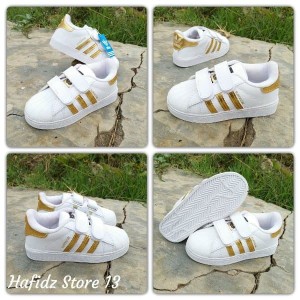 Sepatu Anak Laki Adidas Superstar Warna Putih Sepatu Sekolah Anak Tokopedia