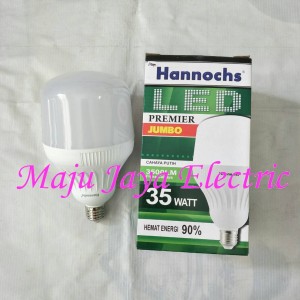 Lampu Led Hannochs Premier Jumbo 45w Harga Lebih Ekonomis Tinggi Led Philips 33 Dan 40 Watt Tokopedia