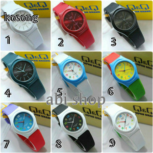 Jam Wanita Original Q Q Vq04 Strap Tosca Transparent Hargajam Harga Jam Cewek Ori Anti Air Tokopedia