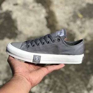 Sepatu Converse Undefeated Low Grey Premium Murah Tokopedia