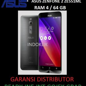 Asus Zenfone 2 Ze551ml Ram 4gb Internal 64 Gb 4g Garansi Distributor Tokopedia