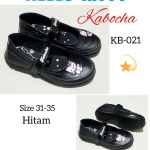 Sepatu Anak Perempuan Hitam Kabocha K 023 Tokopedia