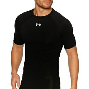 Baselayer Lengan Pendek Underarmour Fitness Futsal Kaos Tokopedia