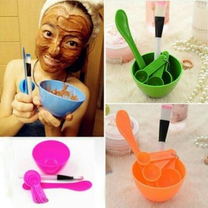 Mangkok Masker Kosmetik Wajah 4in1 Mas Bowl Tool Tokopedia
