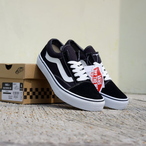 Vans Old Skool Black White Dt Original Tokopedia