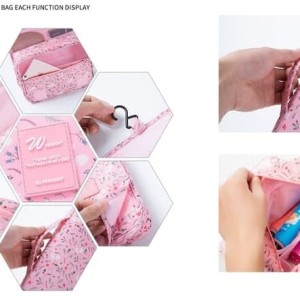 Weekeight Korea Travel Hanging Ver 2 Gantung Toiletry Kosmetik Pouch Tokopedia