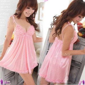 Baju Lingerie Pink Sexy Bagus Impor Tokopedia