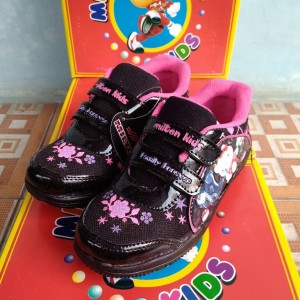 Sepatu Anak Perempuan Milton Kitty Samping Tokopedia