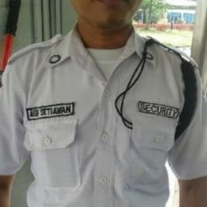 Baju Pdh Satpam Setelan Security Pdh Putih Tokopedia