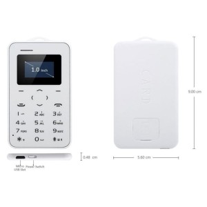 Aiek C6 Aeku C6 Hp Atm Tipis Card Phone Bukan Aiek M5 Tokopedia