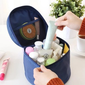 New Tas Kosmetik Serbaguna Tas Travel Kosmetik Biru Diskon Tokopedia