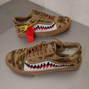 Sepatu Vans Bape Army Tokopedia