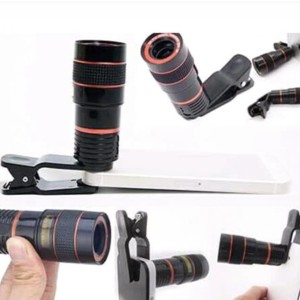 Mobile Phone Telescope Lens 8x Zoom Lensa Kamera Teropong Hp Tokopedia