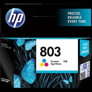 Ink Cartrdige Hp Hp 803 Colour Cpt Tokopedia